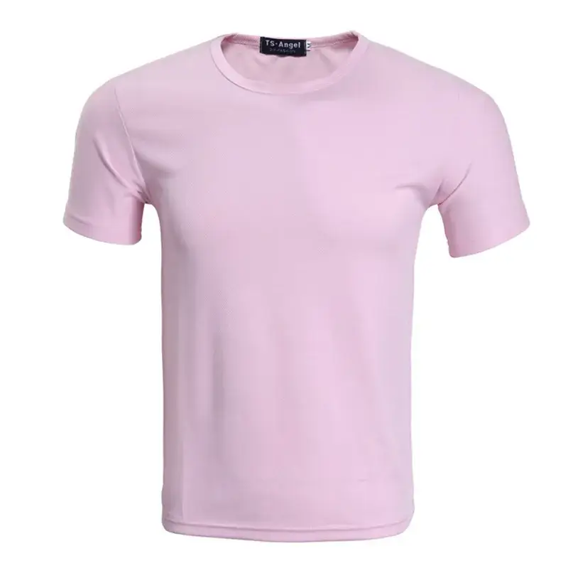 Men Light Blue Jersey T-Shirt Large Medium