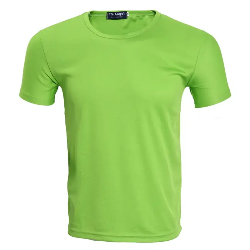 Men Light Blue Jersey T-Shirt Large Medium