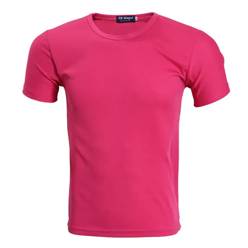 Men Light Blue Jersey T-Shirt Large Medium