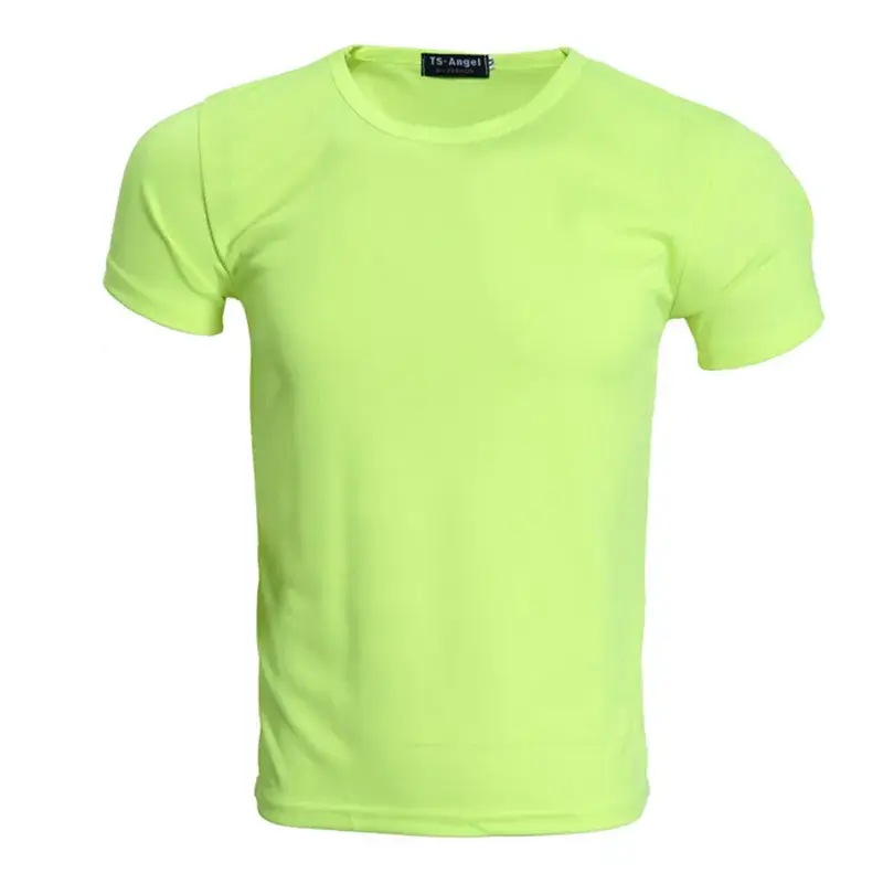 Men Light Blue Jersey T-Shirt Large Medium