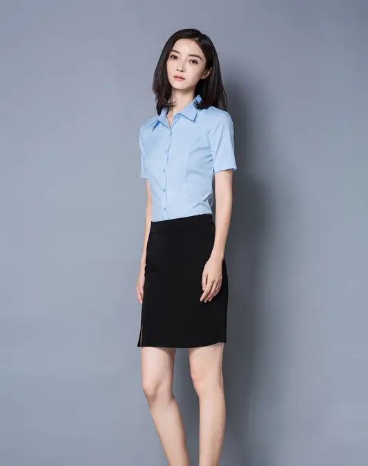 Women's Pink Short Sleeve Korean Style Shirt Large Size — feature 19