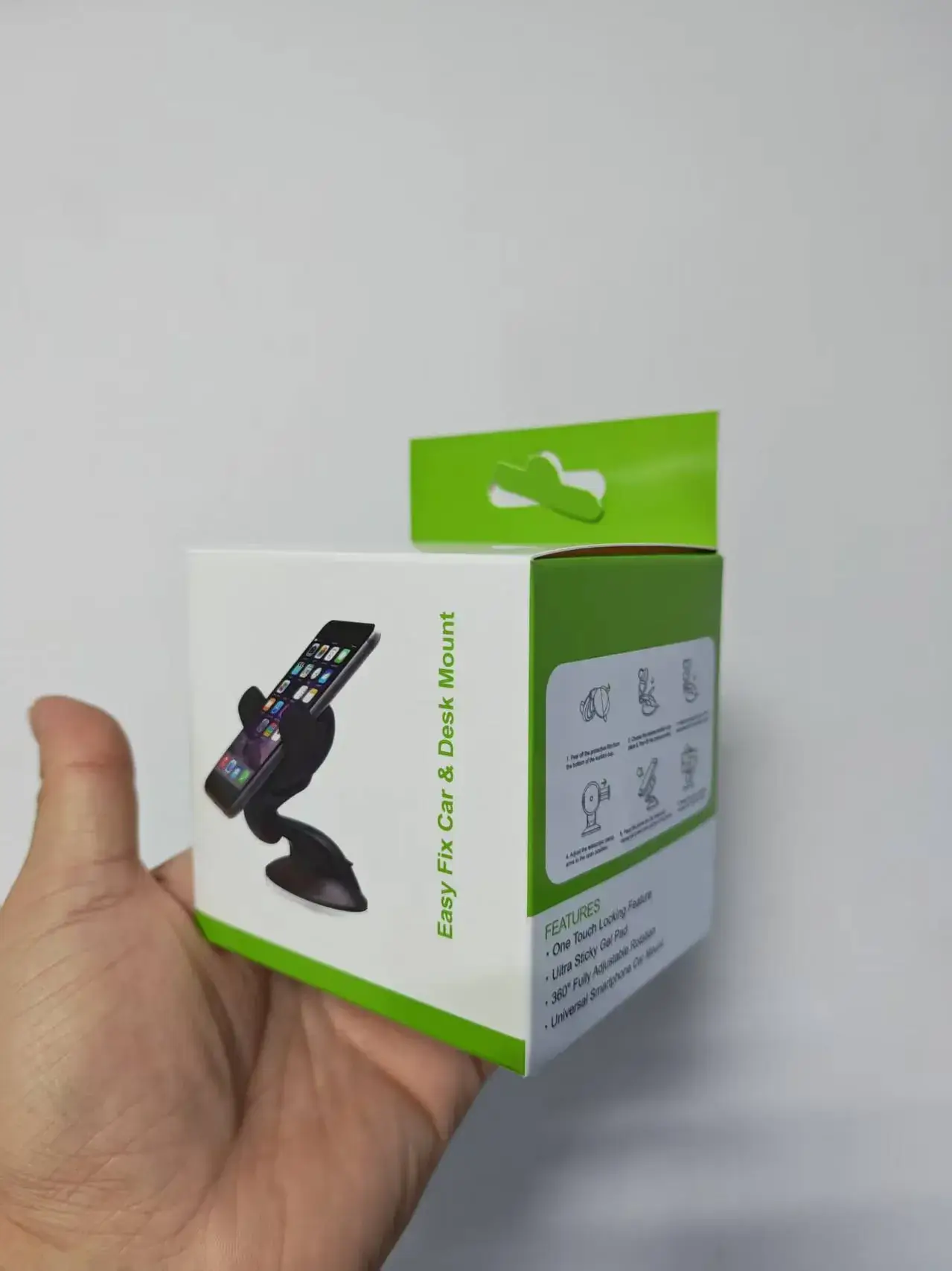 Cross-Crossable Phone Holder for Car, Truck, or Home — feature 19