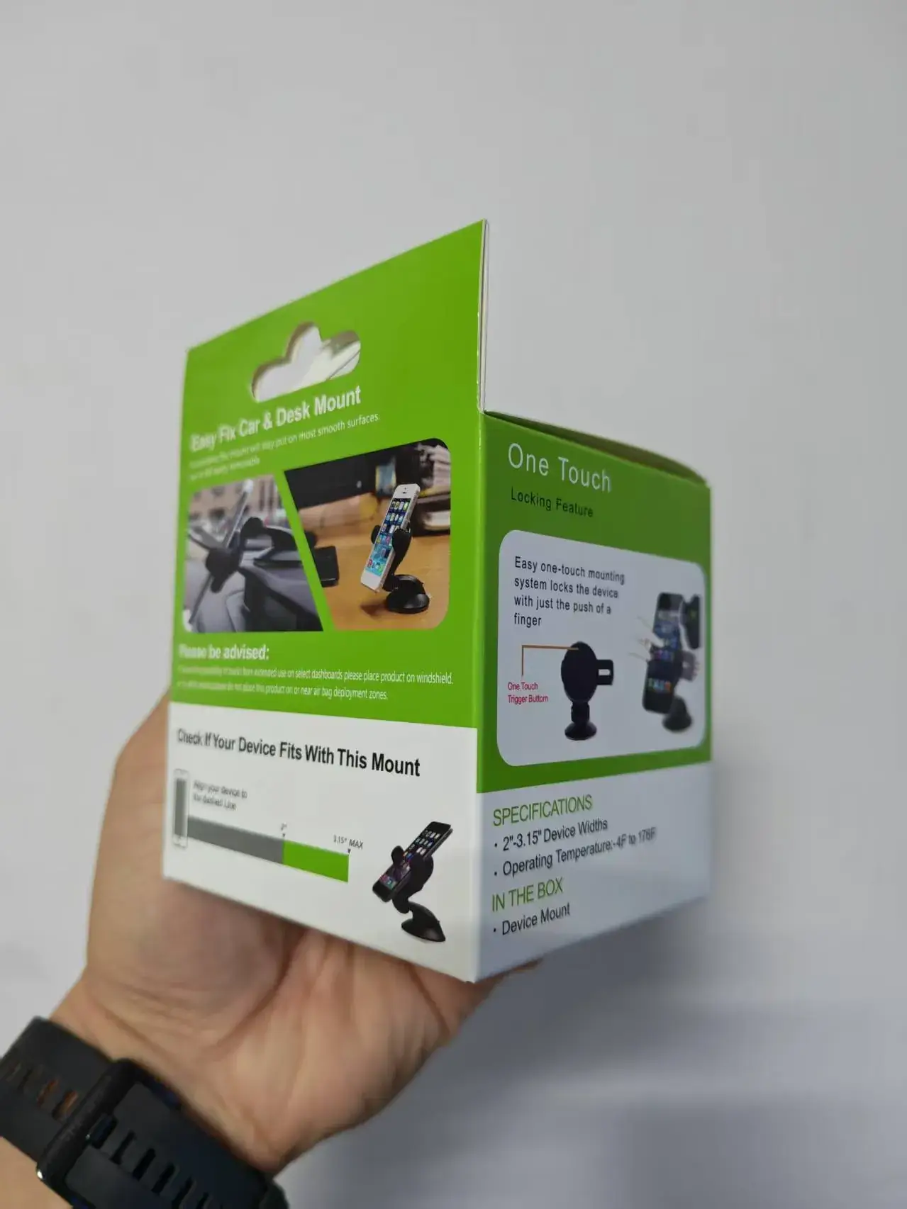 Cross-Crossable Phone Holder for Car, Truck, or Home — feature 20