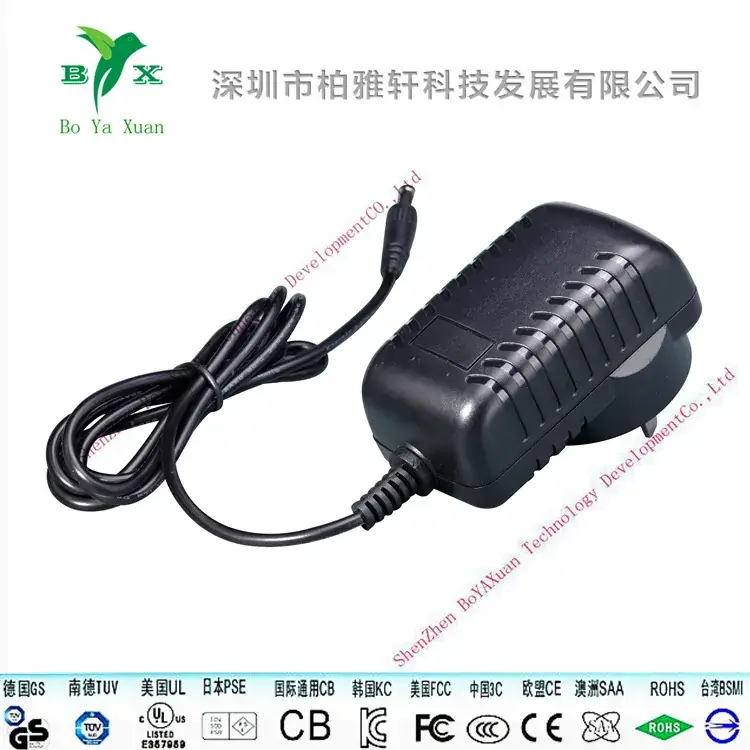 12V1.5A SAA CE FCC Adapter for Power Supply - Image 4
