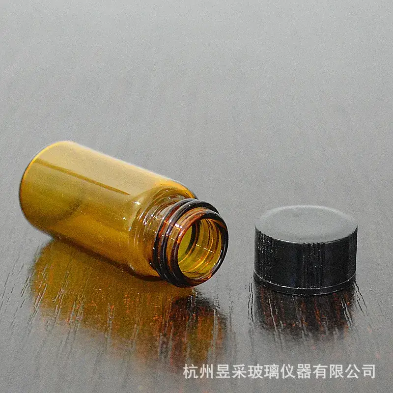 5ml Brown Glass Test Tubes with Lids for Labs & Wholesale - Image 3