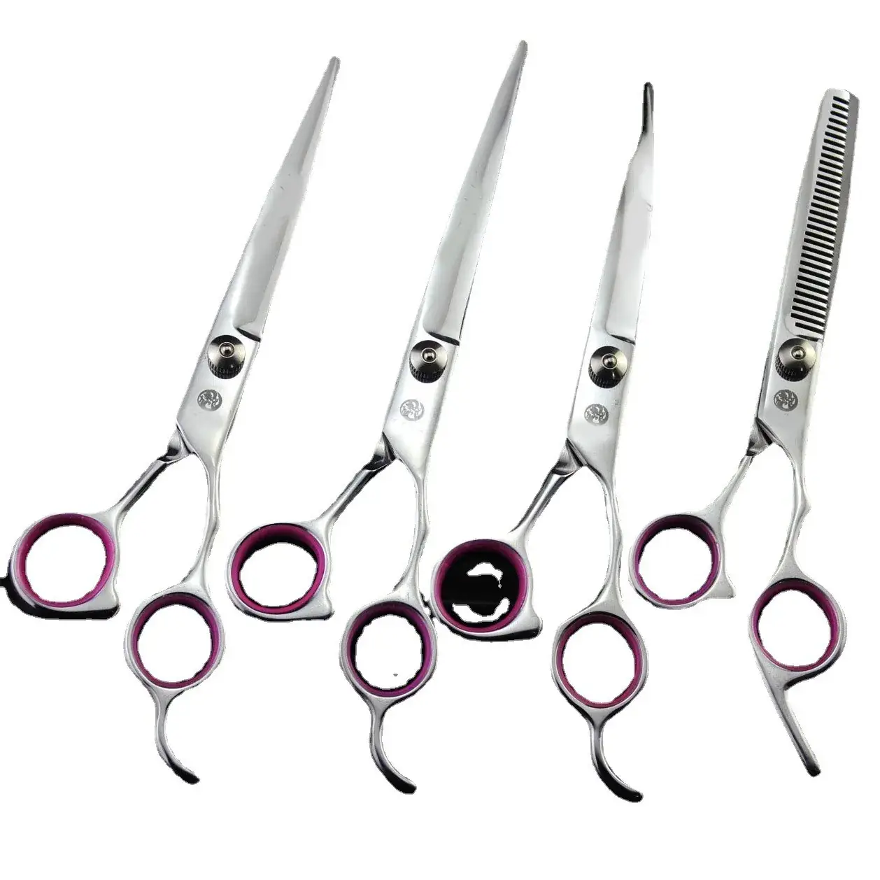 7.0 Inch Screw Pet Beauty Scissors Set - Image 3