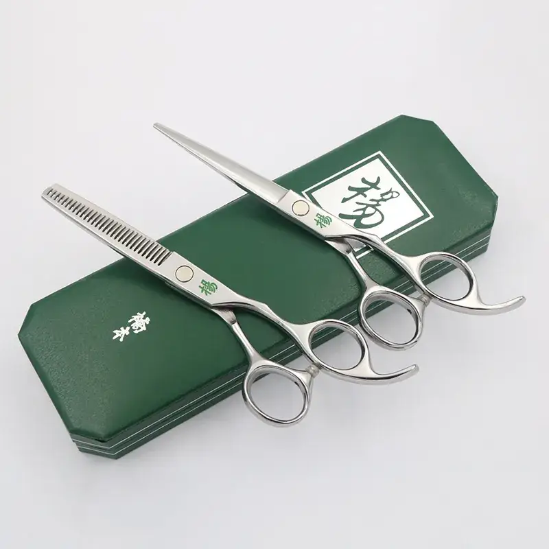 Stainless Steel Hair Scissors Set for Men - Image 3