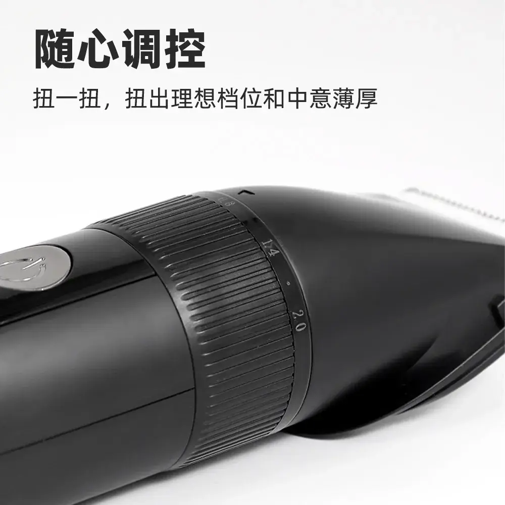 Digital Display Cross-Border Electric Hair Clipper 2-Speed Salon Professional