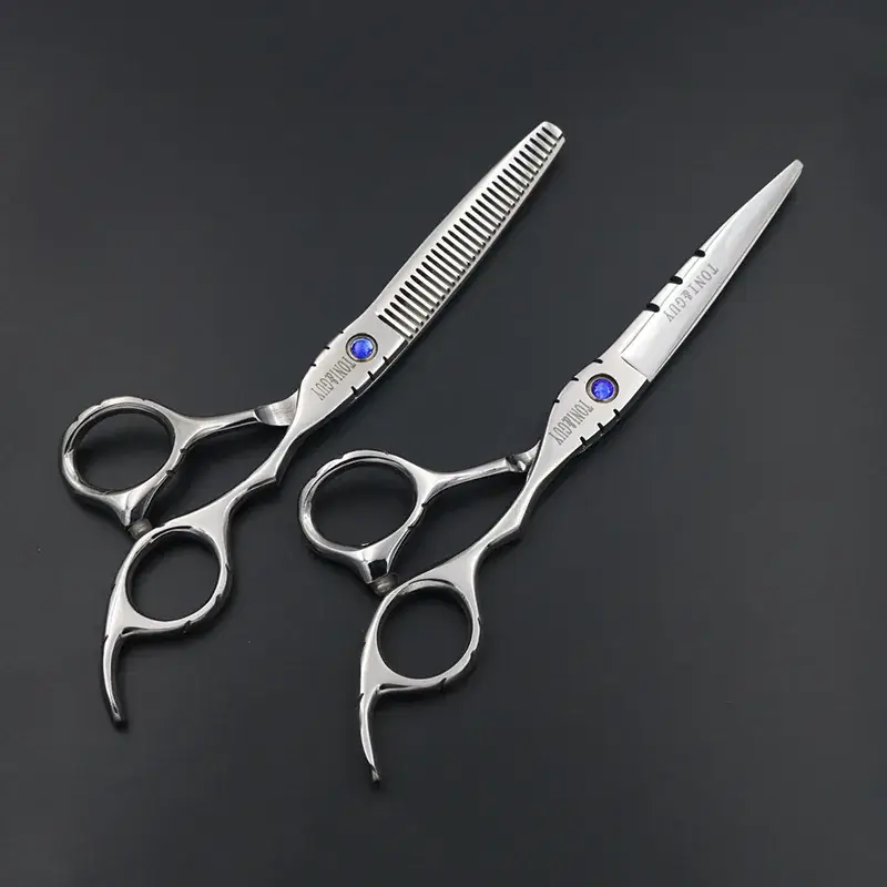 Professional Barber Scissors Stainless Steel 5.5-6.0mm
