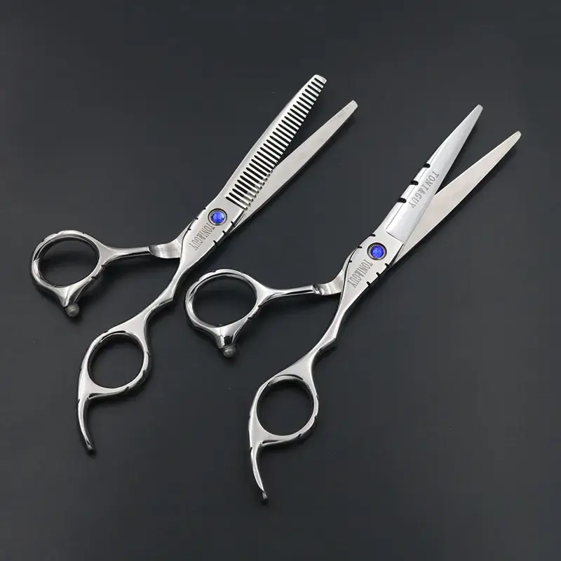 Professional Barber Scissors Stainless Steel 5.5-6.0mm