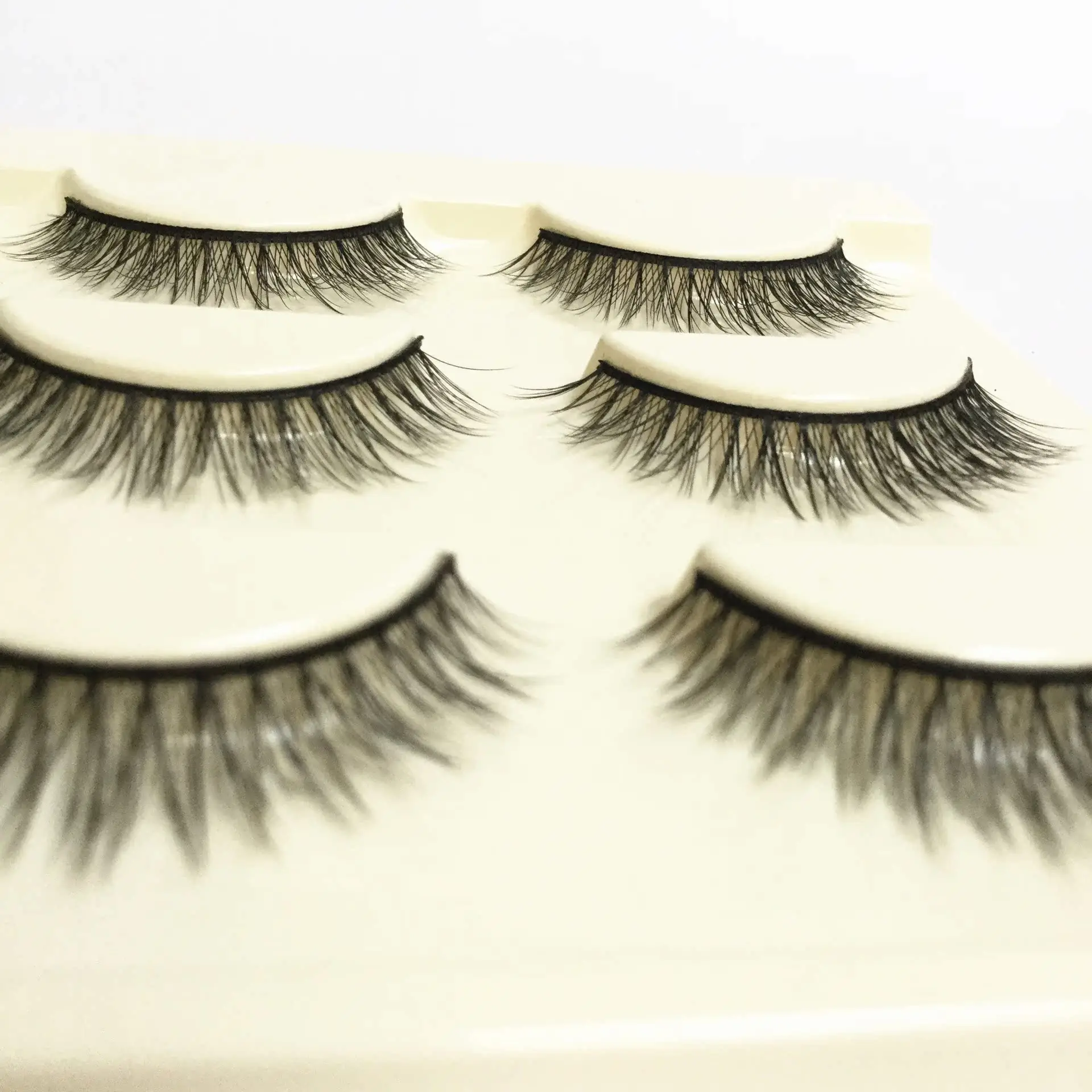3D False Eyelashes for Women Multi-Level Natural Cross Design - Image 18