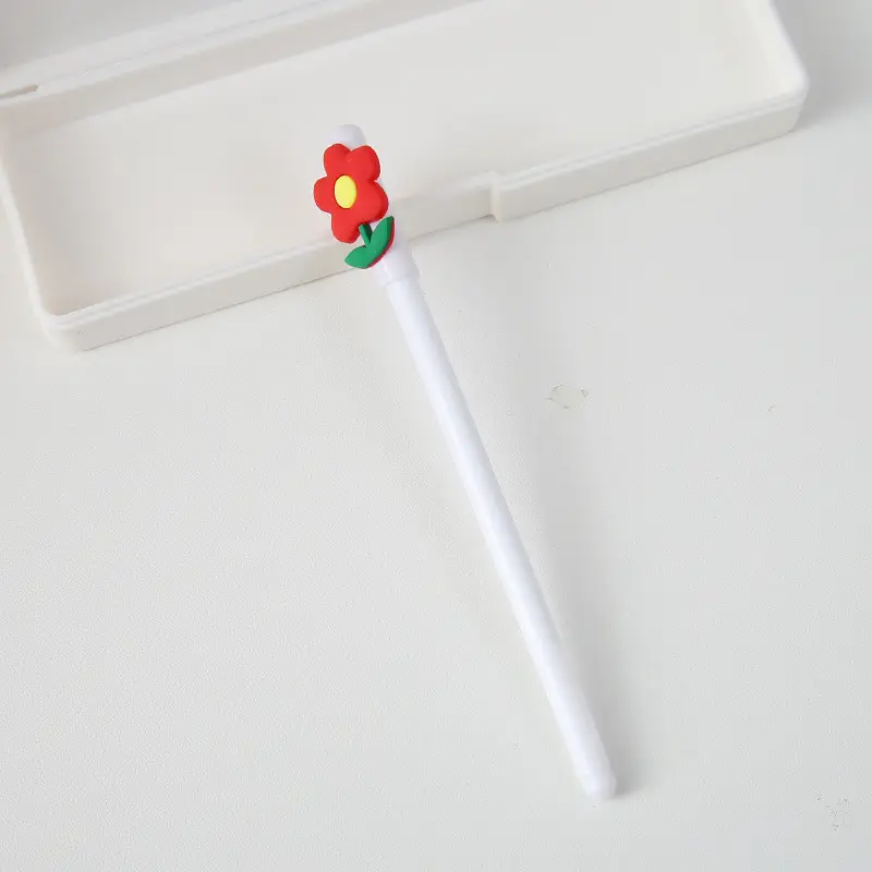 Korean Style ins Cute Cartoon Gel Pen Small Fresh Creative Student Water Pen Writing Tool Office Sign Pen Black