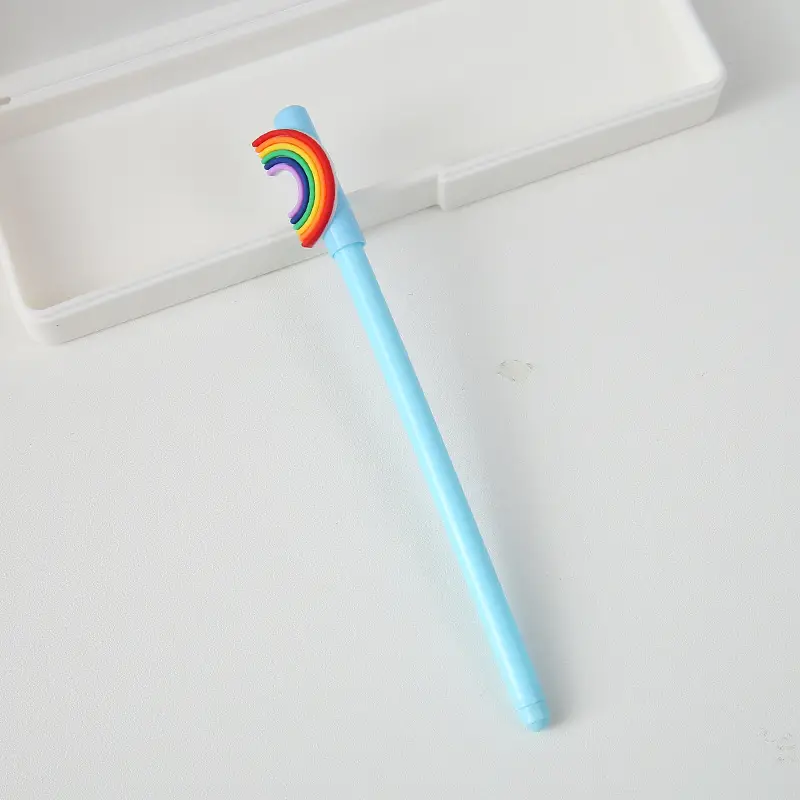 Korean Style ins Cute Cartoon Gel Pen Small Fresh Creative Student Water Pen Writing Tool Office Sign Pen Black