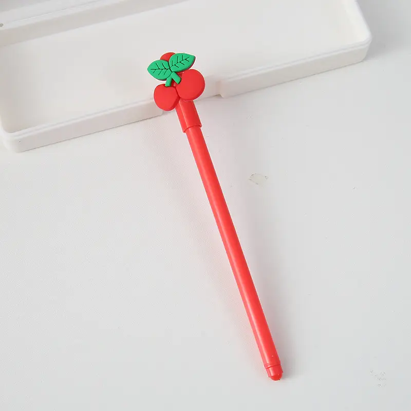 Korean Style ins Cute Cartoon Gel Pen Small Fresh Creative Student Water Pen Writing Tool Office Sign Pen Black