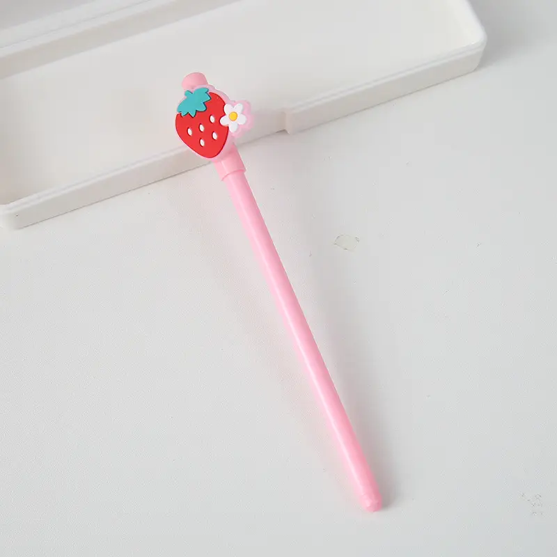 Korean Style ins Cute Cartoon Gel Pen Small Fresh Creative Student Water Pen Writing Tool Office Sign Pen Black