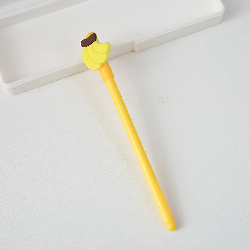 Korean Style ins Cute Cartoon Gel Pen Small Fresh Creative Student Water Pen Writing Tool Office Sign Pen Black