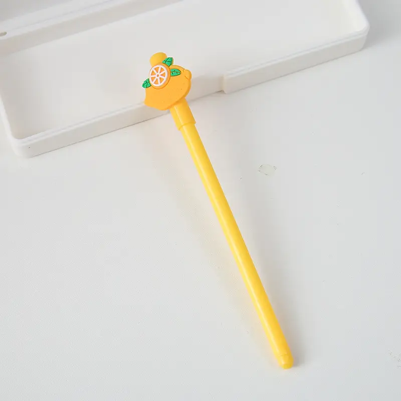 Korean Style ins Cute Cartoon Gel Pen Small Fresh Creative Student Water Pen Writing Tool Office Sign Pen Black