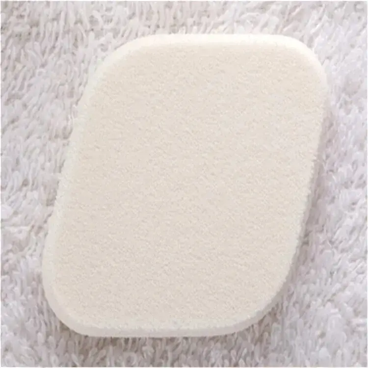 Hydrophilic Non-Latex Makeup Puff Round Edging - Image 5