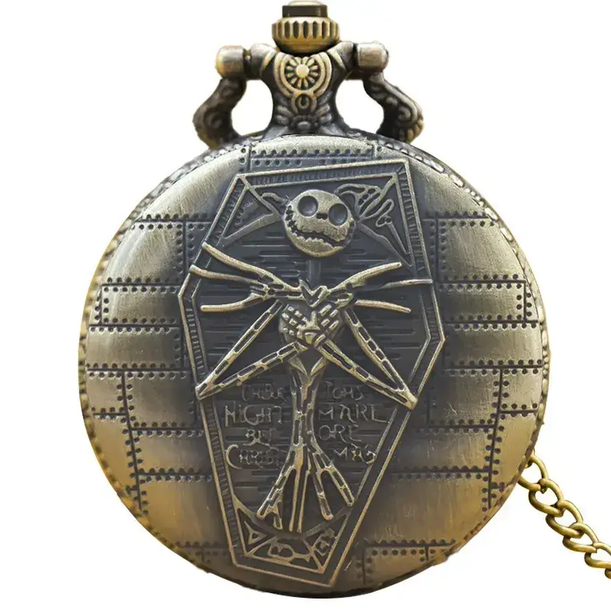 Retro Zombie Pocket Watch for Men Women Wholesale - Image 7
