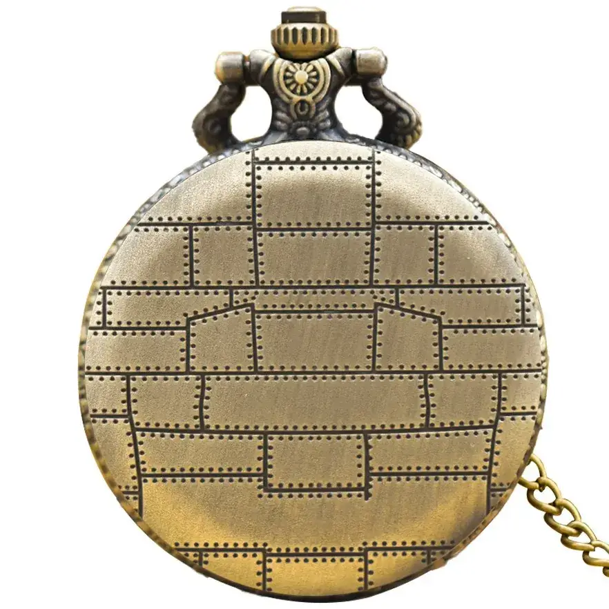 Christmas Night Before Christmas Skull Pocket Watch