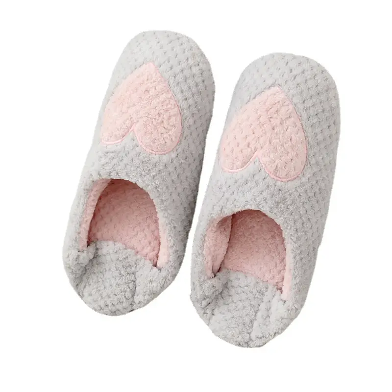 Autumn and Winter girlfriends super soft love indoor home cotton slippers exported to Japan Foreign Trade home slippers autumn and winter mute
