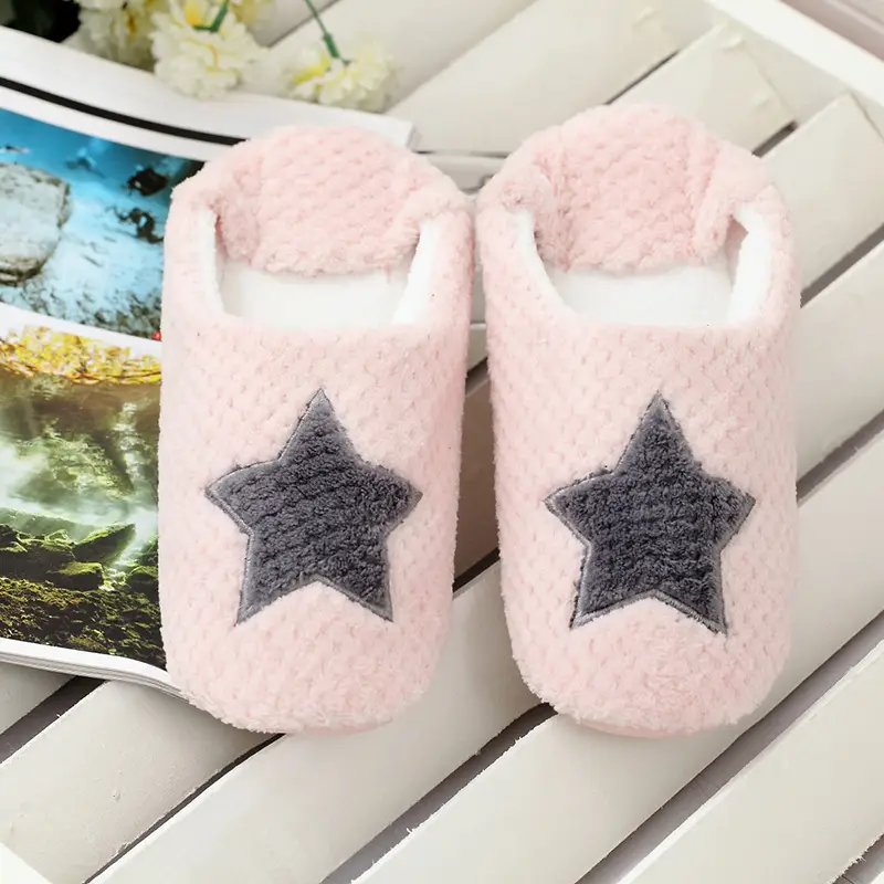 Autumn and Winter girlfriends super soft love indoor home cotton slippers exported to Japan Foreign Trade home slippers autumn and winter mute