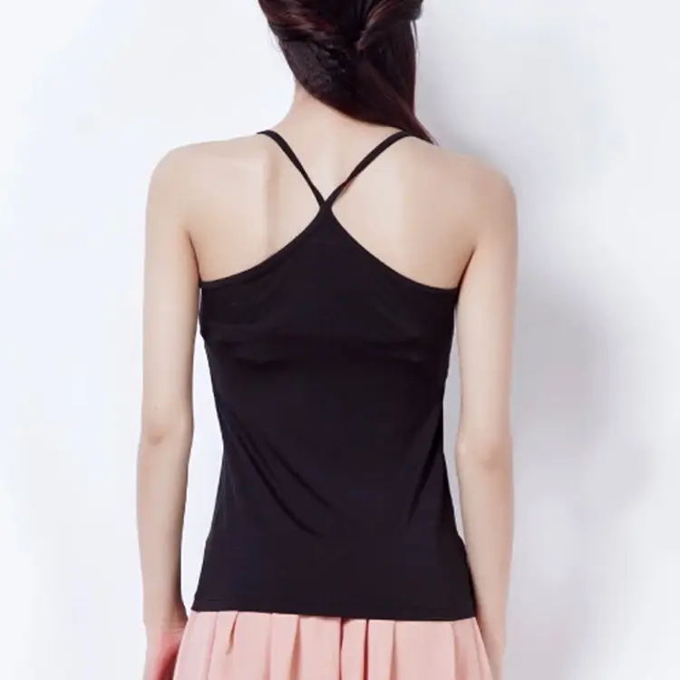 Women's Brown Crossback Camisole Top - Image 24