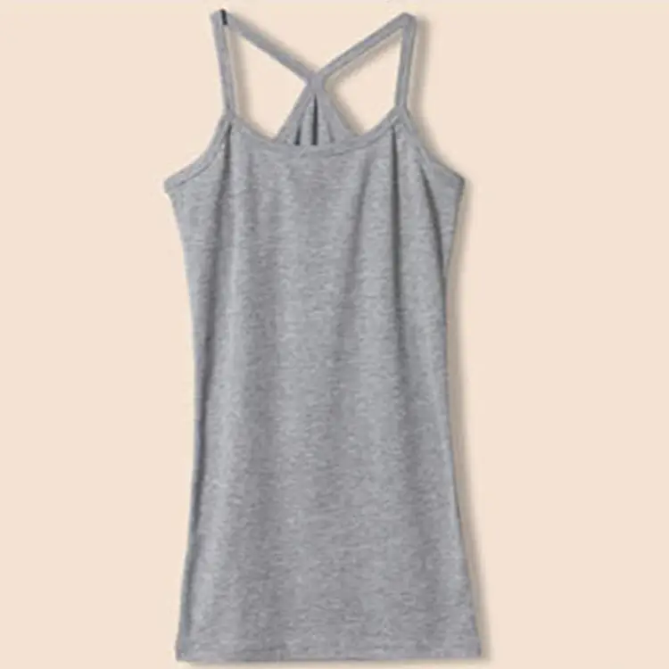 Women's Brown Crossback Camisole Top - Image 3