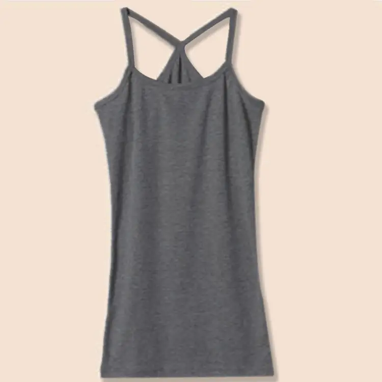 Women's Brown Crossback Camisole Top - Image 4