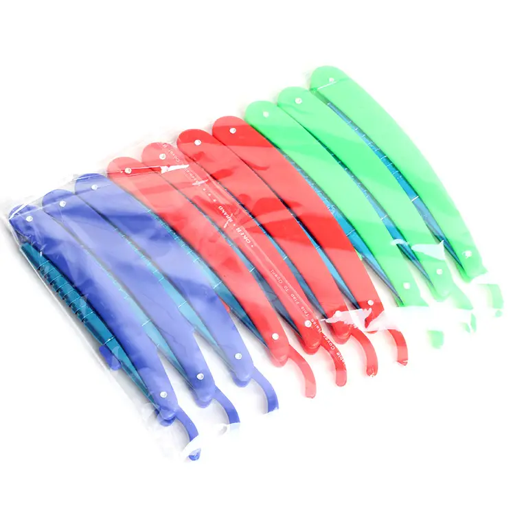 Factory Wholesale Eyebrow Trimming Blades Holder Set of 6