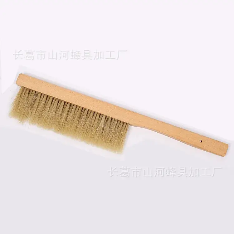 Bee Cleaning Brush Single Double Three Rows Real Horsetail - Image 2