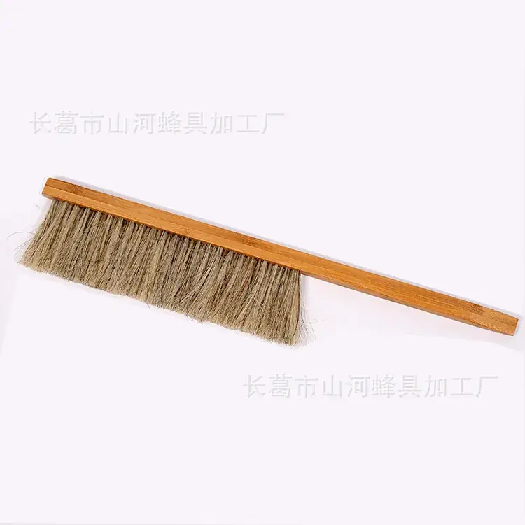 Bee Cleaning Brush Single Double Three Rows Real Horsetail - Image 3