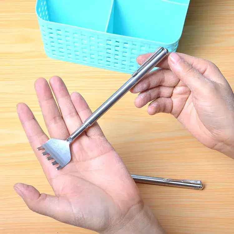 Telescopic Stainless Steel Tickle Pen for Men - Image 5