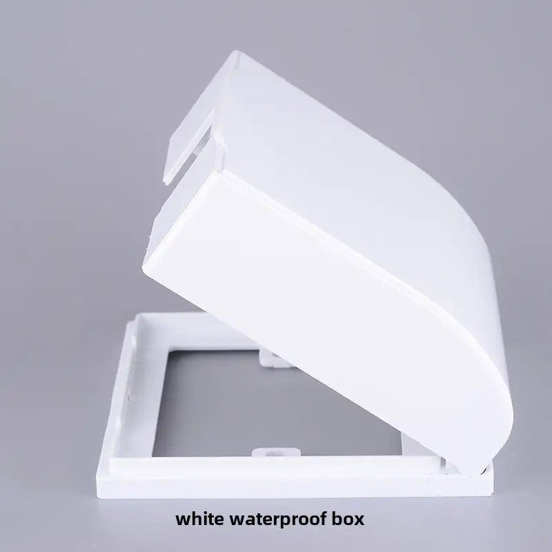 Household Concealed One-Open Double-Control Five-Hole Socket Panel Wholesale 86 Type One-Open Double-Link Wall Switch Energy-Saving