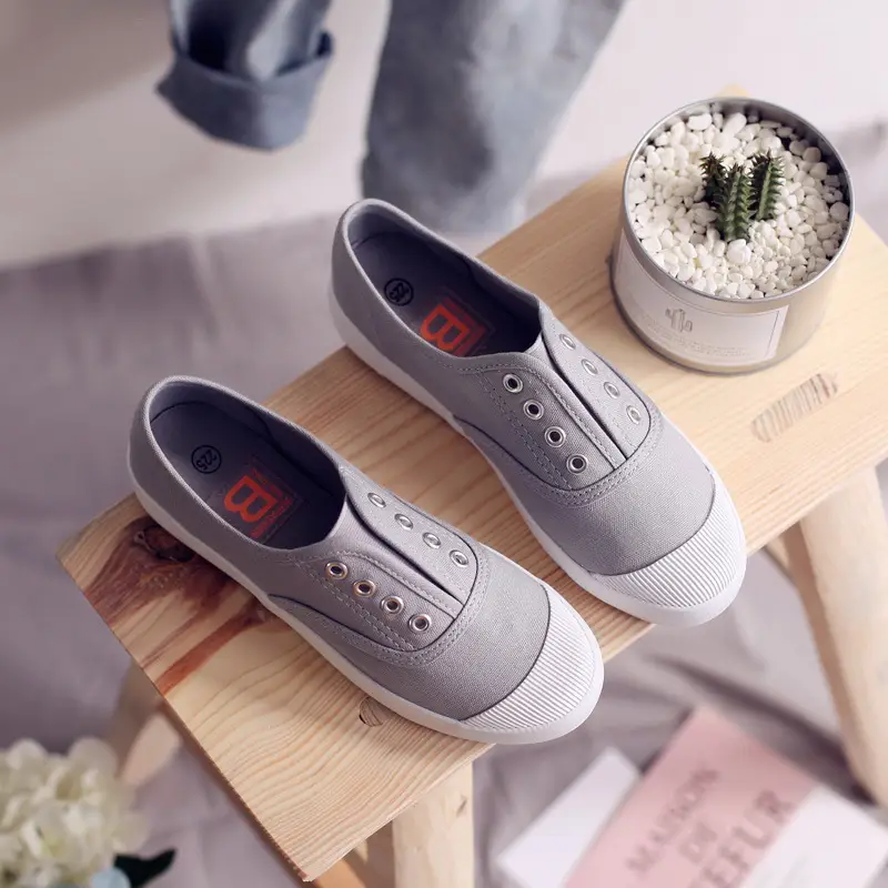 Bell's New Breathable Canvas Shoes for Women, Flat Casual Shoes, Summer Korean Style Versatile Slip-On Women's Shoes, Lazy Shoes - Image 7