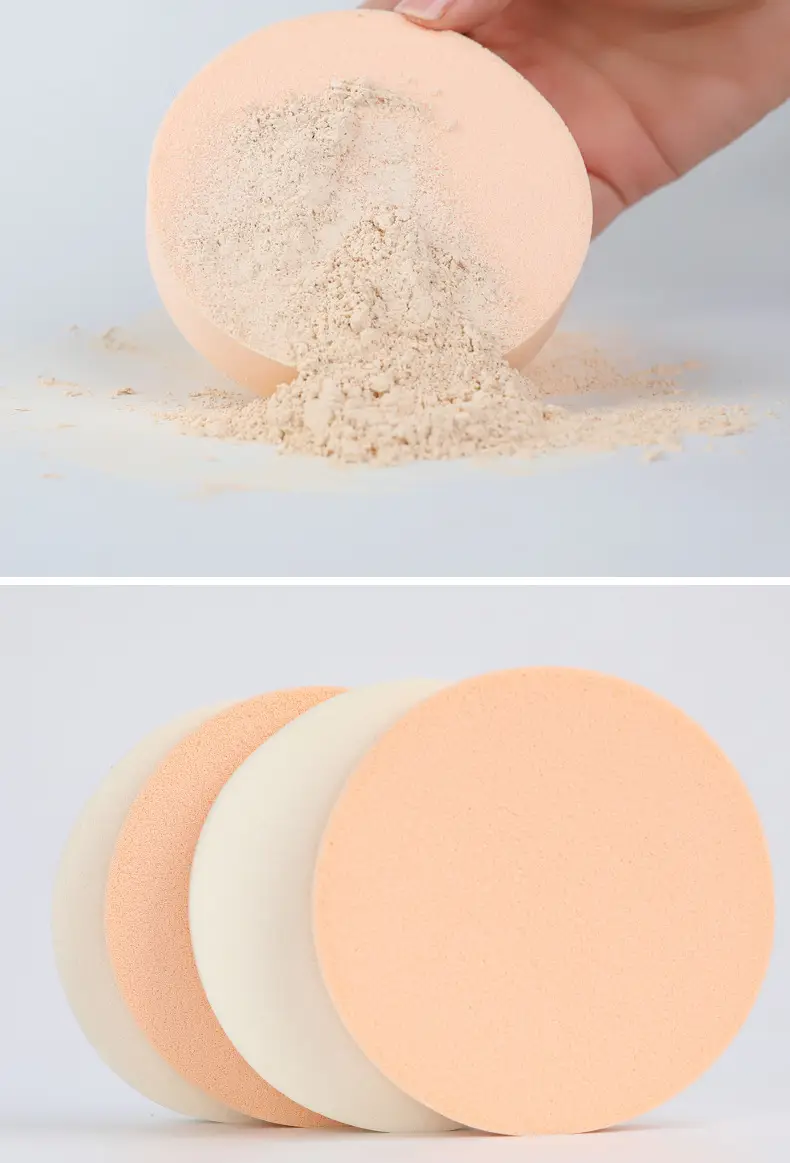 Makeup Puff Wet Dry No Slag Soft Q-Tough — feature 10