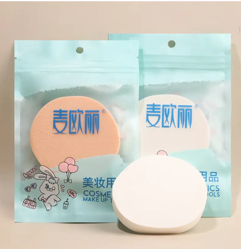 Makeup Puff Wet Dry No Slag Soft Q-Tough — feature 12