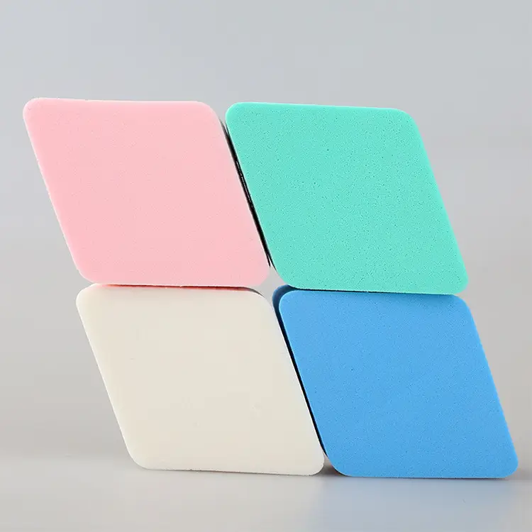 Factory Wholesale Maioli Four Color Diamond Puff Makeup Sponges — feature 15