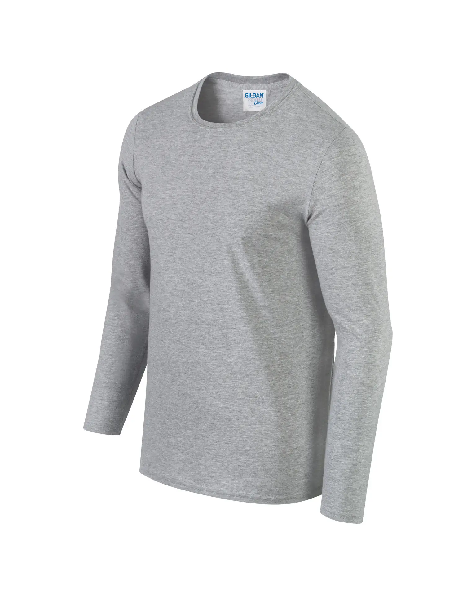 Men's Black Long Sleeve Gildan T-Shirt - Image 8