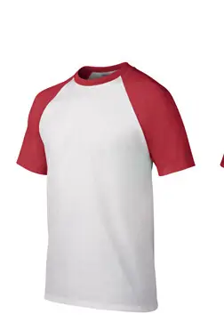 Men Pure Cotton Raglan Sleeve T-Shirt 5 Colors - Image 3