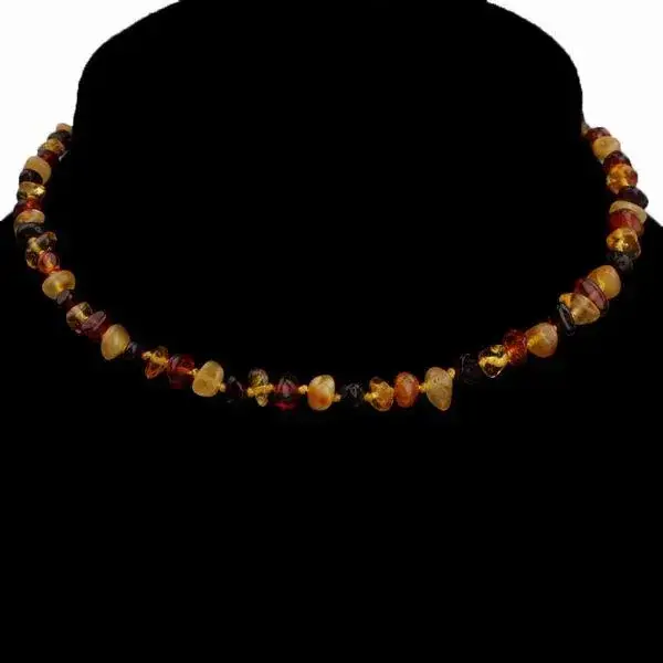 Amber Jewelry Necklace Baltic Sea Irregular Beads Wholesale - Image 7