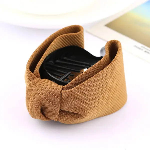 Korean Style Hair Clips - Blue, Black, Maroon Small Bow Clips — feature 12