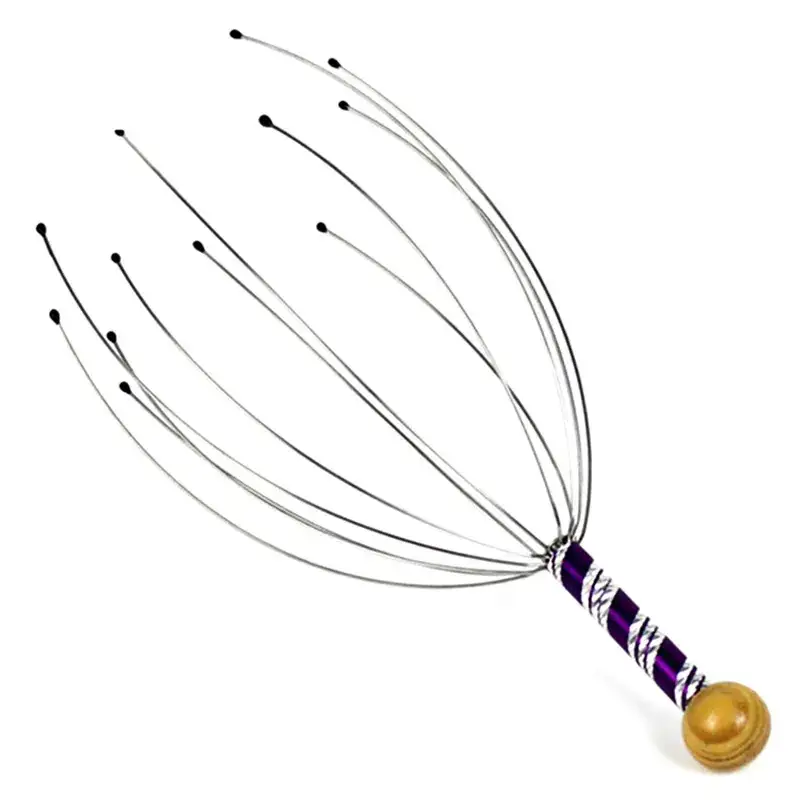 Cross Border Head Massager Octopus Head Soul Extractor Metal