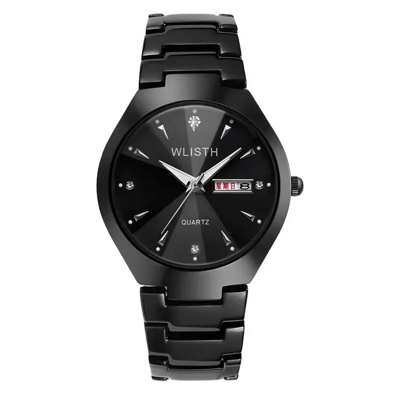 Men's Black Belt and Black Face 3#