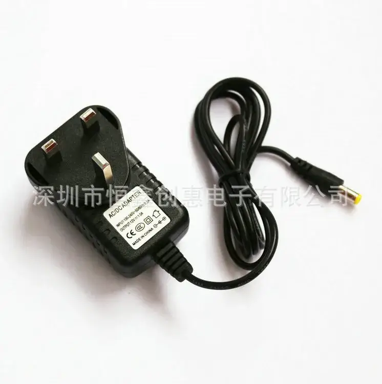 British Standard 12v1a Power Adapter for DC 12V Devices