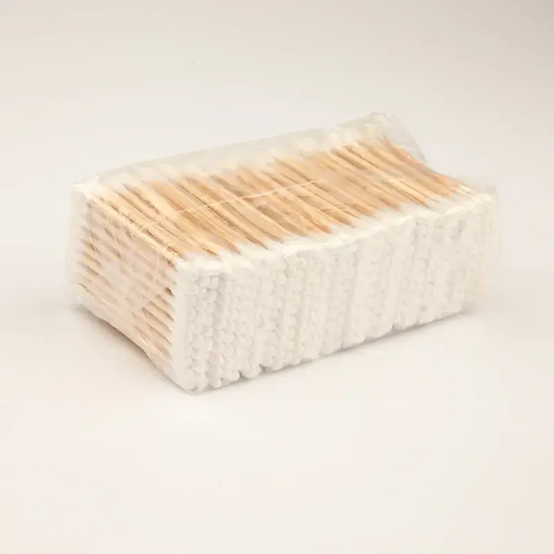 Sanitary Wooden Swabs 30-Pack Beauty Cleaning Set - Image 3