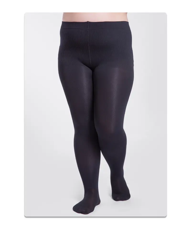 Black High Heel Plus Fat Leggings Socks Wholesale — feature 17