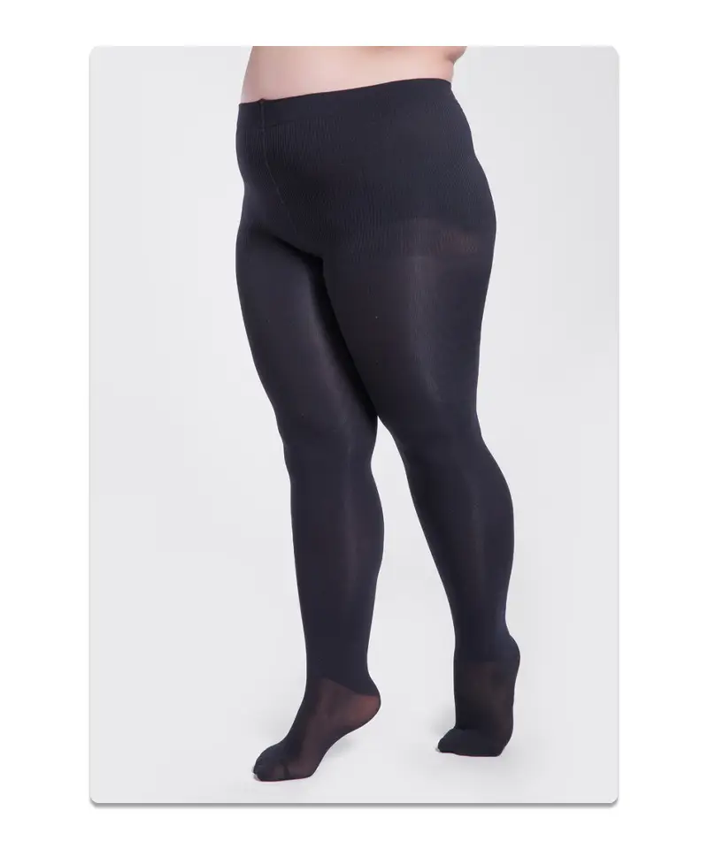 Black High Heel Plus Fat Leggings Socks Wholesale — feature 18