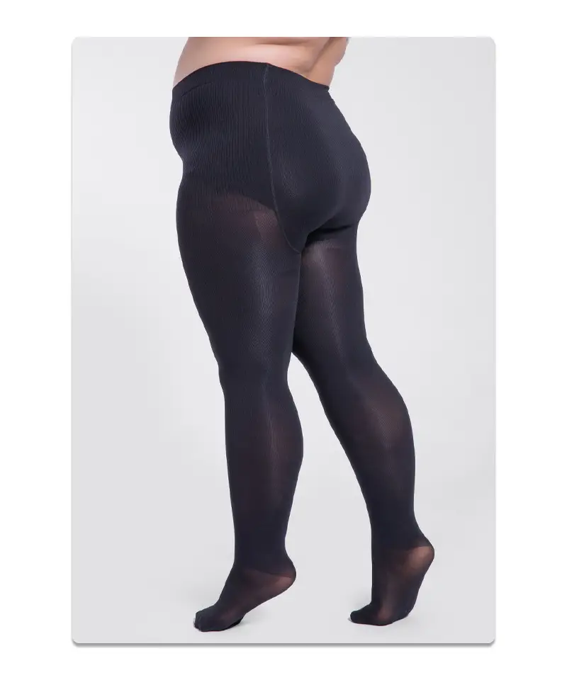 Black High Heel Plus Fat Leggings Socks Wholesale — feature 20