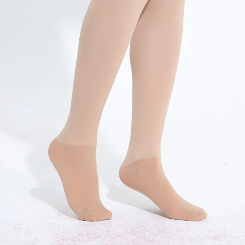 Black High Heel Plus Fat Leggings Socks Wholesale - Image 2
